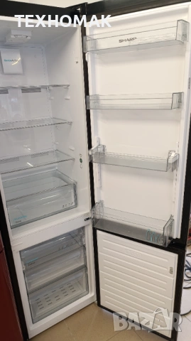 Хладилник с фризер SHARP височина 180 см. ширина 54см. дълбочина 60см. , снимка 6 - Хладилници - 53419544