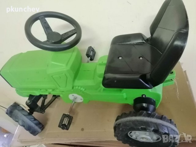 Трактор с педали детска играчка, снимка 10 - Коли, камиони, мотори, писти - 38133713