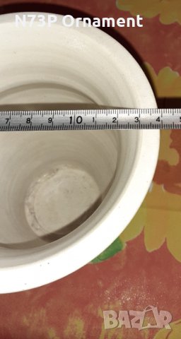 ПРЕКРАСНА РЪЧНА ИЗРАБОТКА. ВАЗА.ПОДПИС., снимка 5 - Колекции - 32292199