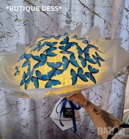 Светещи ръчно изработени букети ✨️"DESS"✨️, снимка 4 - Подаръци за рожден ден - 53192104