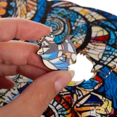 Дървен пъзел с животни / Детски дървени пъзели с животни - 3 модела, снимка 9 - Игри и пъзели - 47727714