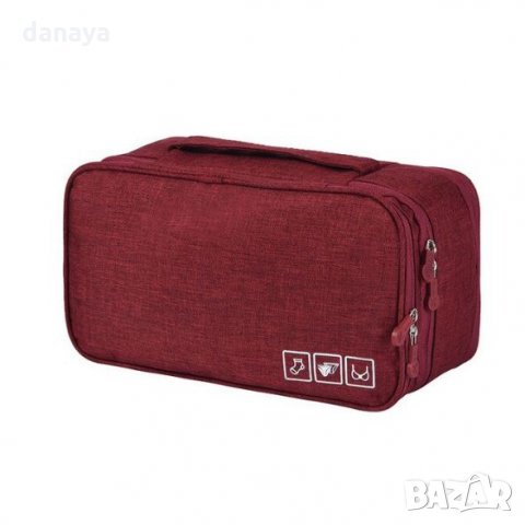 816 Органайзер за бельо несесер за пътуване чанта за сутиени с много отделения, снимка 12 - Чанти - 24627021