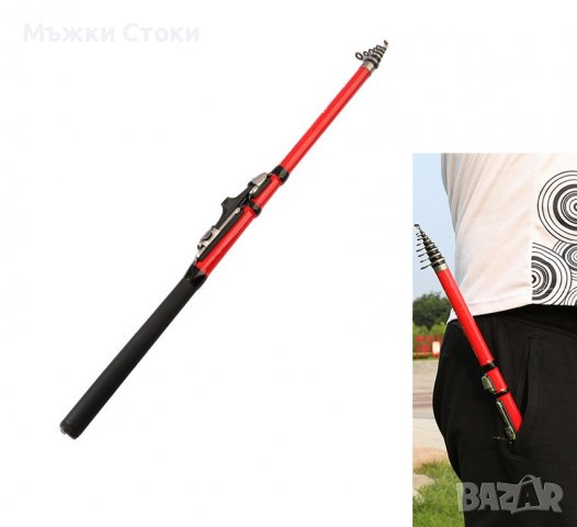 Малка Телескопична Въдица 2.10,2.40,2.70 и 3.00м Модел 3, снимка 7 - Въдици - 37635257