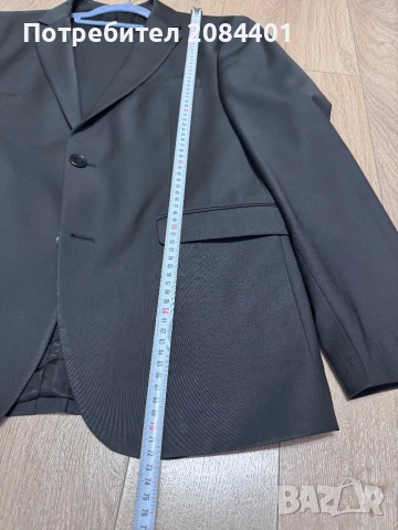 Черен официален костюм на Аndrews модел Regular Fit, снимка 6 - Костюми - 53307819