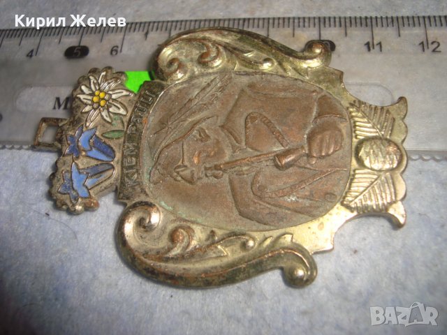 KIEM PAULI Стар НЕМСКИ ПАМЕТЕН ПОСРЕБРЕН ЕМАЙЛИРАН КРАСИВ МЕДАЛ 18693, снимка 8 - Антикварни и старинни предмети - 37942516