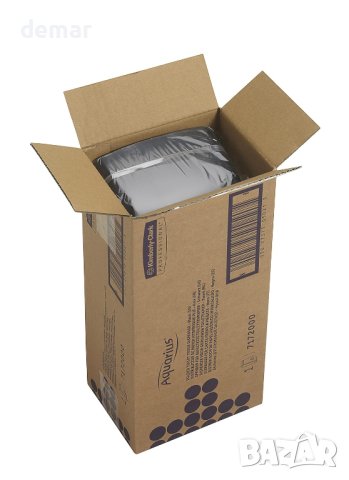 Диспенсър за сгъната тоалетна хартия Aquarius 7172-1, черен, снимка 7 - Други стоки за дома - 43750872