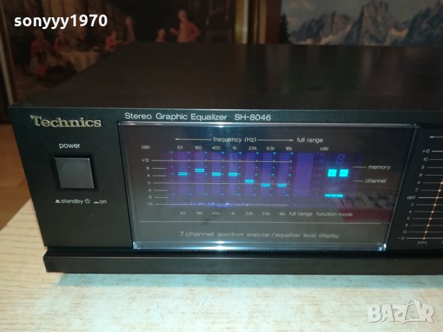 🛑technics sh-8046 computer equalizer-made in japan 2201221657, снимка 2 - Ресийвъри, усилватели, смесителни пултове - 35524176