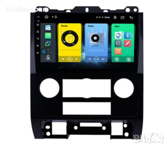 Мултимедия Android CarPlay за Ford Escape 2 2008 2012 Подарък Камера, снимка 4 - Аксесоари и консумативи - 50733555