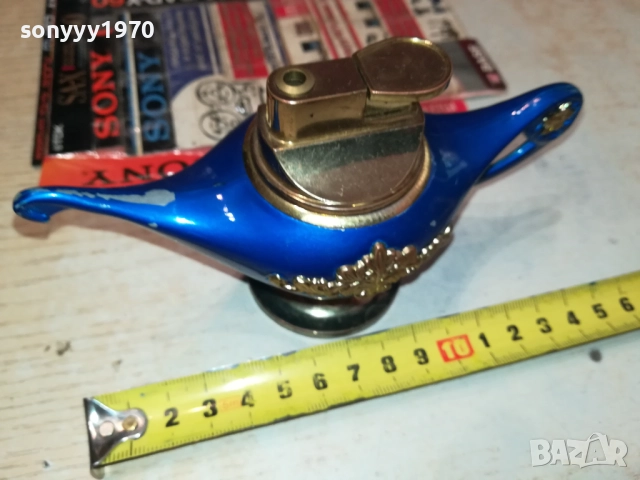 МЕТАЛНА ЗАПАЛКА-ЛАМПАТА НА АЛАДИН-ВНОС SWISS 2109251255, снимка 10 - Колекции - 51785358