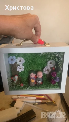 Ръчно изработени 3Д картини със скандинавски мъх, снимка 12 - Картини - 51099815