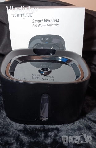 3.2L безжичен фонтан, 4000mAh акумулаторен фонтан за вода ултра тиха помпа за домашни любимци, снимка 5 - Други стоки за животни - 52433456