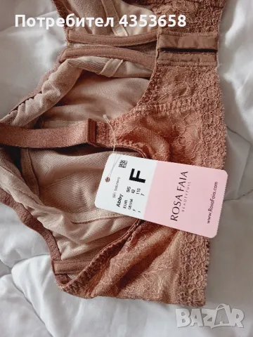 Triumph 95F/90E  без банели сутиен, снимка 12 - Бельо - 50223417