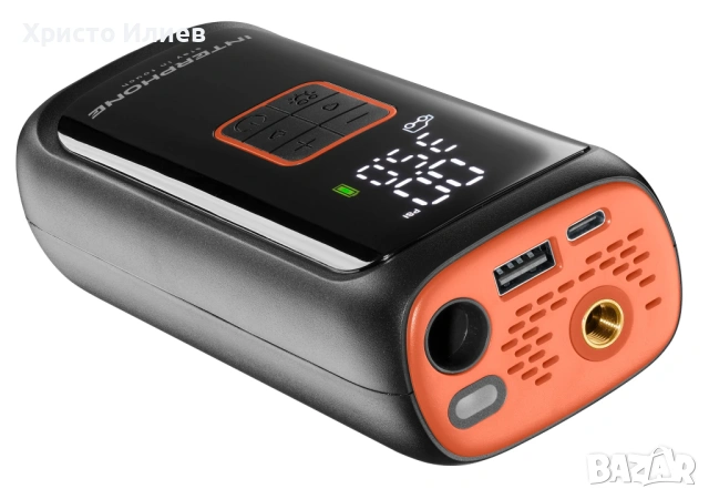 Мини Компресор air pump power bank преносим компресор 4000 mAh, снимка 2 - Аксесоари и консумативи - 53593777