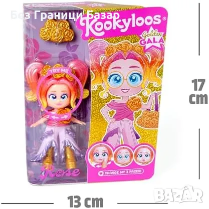 Нова Блестяща кукла Роуз от Golden Gala с аксесоари и модна чанта, снимка 2 - Кукли - 47579153