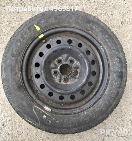 Гума с джанта 185/65/15, 5х100мм. ЕТ 50, снимка 1