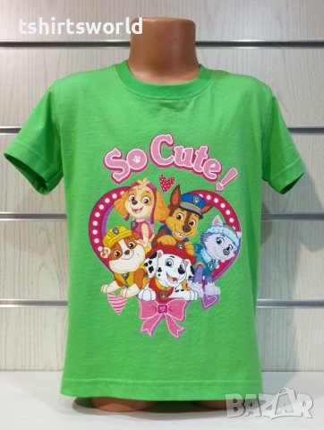 Нова детска тениска с дигитален печат PAW Patrol (Пес патрул) - So Cute, снимка 8 - Детски тениски и потници - 37494639