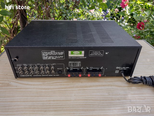 Scott 430 A, снимка 8 - Ресийвъри, усилватели, смесителни пултове - 37017132
