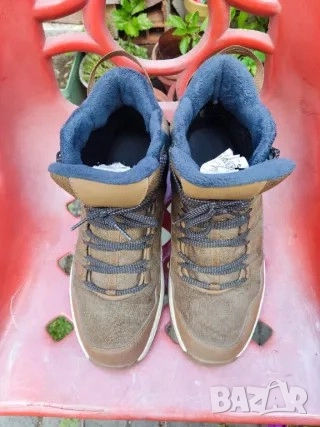 Топли зимни мъжки боти QUECHUA Мъжки обувки Мъжки кецове Естествени материали Перфектно качество!