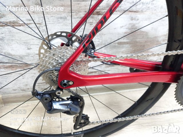 Карбонов шосеен велосипед Ridley Fenix SLiC Disc Ultegra Forza , снимка 11 - Велосипеди - 44018594