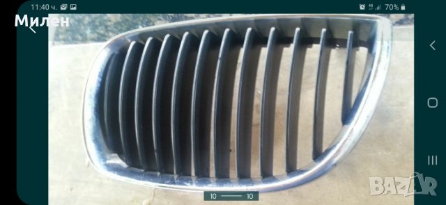 BMW E46 Facelift  2001-2005 Година. Въздухозаборна Решетка. На Предния Капак БМВ Е46 Фейслифт, снимка 7 - Части - 32495786