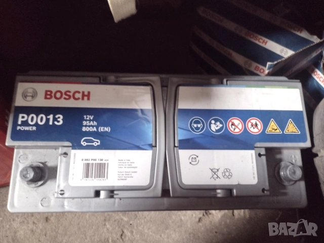 Продавам акумулатор Bosch P0013 12V 95Ah 800A – Made in Italy