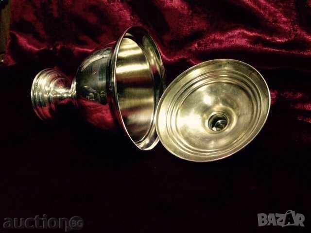 Сребърна захарница!, снимка 5 - Антикварни и старинни предмети - 10040619