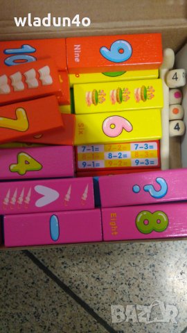 Детска ДЖЕНГА с цифри - 35лв, снимка 3 - Образователни игри - 25827906