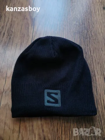 Salomon LOGO BEANIE - страхотна зимна шапка , снимка 4 - Шапки - 49226814