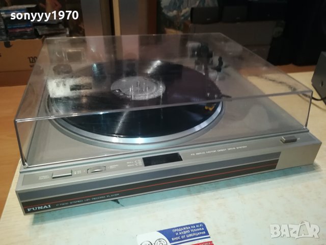 FUNAI P7300 HIFI-AUDIO-TECHNICA MADE IN JAPAN-ВНОС SWISS 2811231408, снимка 3 - Грамофони - 43181355