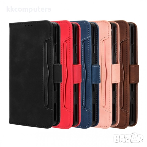 Кожен калъф Портфейл за ZTE nubia RedMagic 11 Pro 5G / 11 Pro+ 5G- Магнитен клипс, Държач за карти и, снимка 13 - Калъфи, кейсове - 52490748