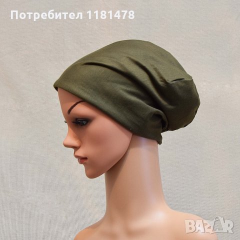 Шапки двулицеви еластични от трико, снимка 6 - Шапки - 31076933