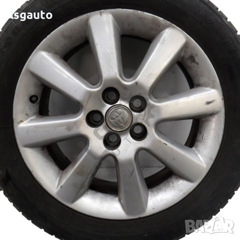 Алуминиеви джанти 5x100 с гуми R16 Toyota Avensis II 2003-2009 ID: 116076, снимка 4 - Части - 43214365