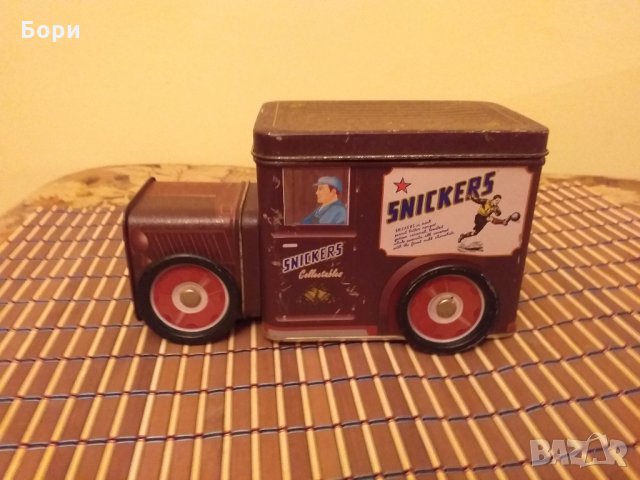 SNICKERS Кутия камион 1980г