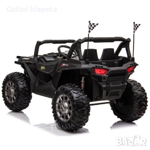 Акумулаторен Двуместен джип Off-Road Extreme 4X4 UTV 24V батерия, снимка 10 - Детски велосипеди, триколки и коли - 43686161