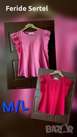 НОВИ - Лот тениски M/L размер , снимка 1