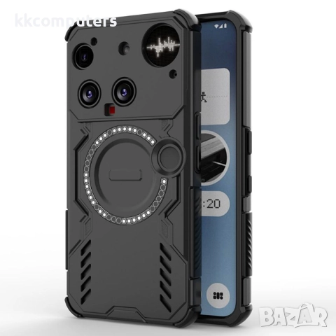 Butterfly Armor Магнитен калъф за Nothing Phone (3) 5G- PC + TPU, MagSafe, Охлаждащ дизайн, Вкл. Про, снимка 6 - Калъфи, кейсове - 52659453