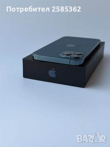 iPhone 12 Pro 256 Gb Pacific Blue 100% Батерия, снимка 6 - Apple iPhone - 52848823