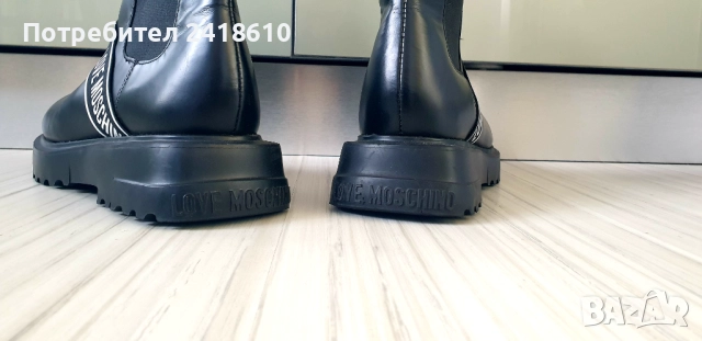 Love Moschino Size 39/25см ОРИГИНАЛ! Дамски Боти!, снимка 8 - Дамски боти - 52166563