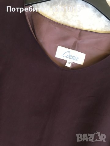 Продавам елегантна рокля от коприна италианска , снимка 8 - Рокли - 36807154