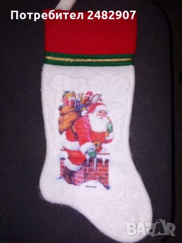 Коледен чорап, снимка 2 - Коледни подаръци - 35066288