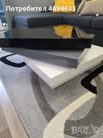 Продавам холна маса на три нива, снимка 2 - Маси - 52922347