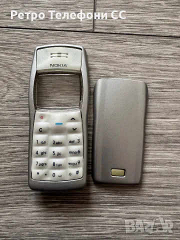 Nokia 1100 Панел Silver Сив, снимка 1