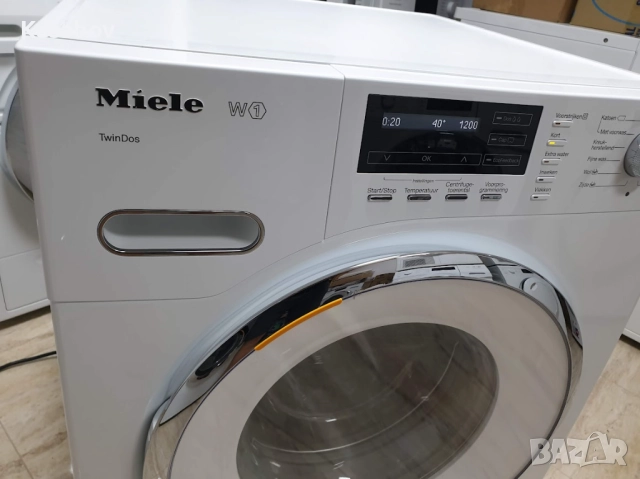 Miele W1 TwinDos Пералня Миеле 12м Гаранция