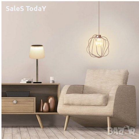 Сгъваема лампа, USB, настолна лампа, с регулиране на височината, 11,5 до 29,5 см, снимка 3 - Настолни лампи - 44010473