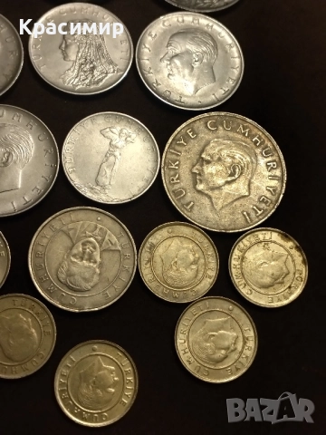 монети Турция , снимка 5 - Нумизматика и бонистика - 51883713