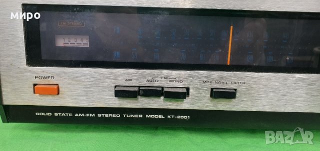 Тунер KENWOOD KT-2001, снимка 2 - Декове - 44019571