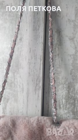 Розова пух чантичка , снимка 6 - Чанти - 39403345