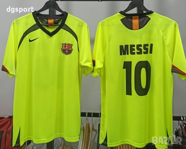 Футболна фланелка на Барселона #Меси #10# ретро модел!