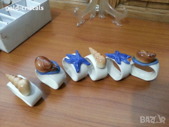 Порцеланови салфетници, снимка 4 - Антикварни и старинни предмети - 33417362