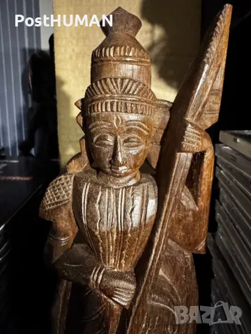 Дървени фигури - Индия - Тайван, снимка 4 - Антикварни и старинни предмети - 49140285